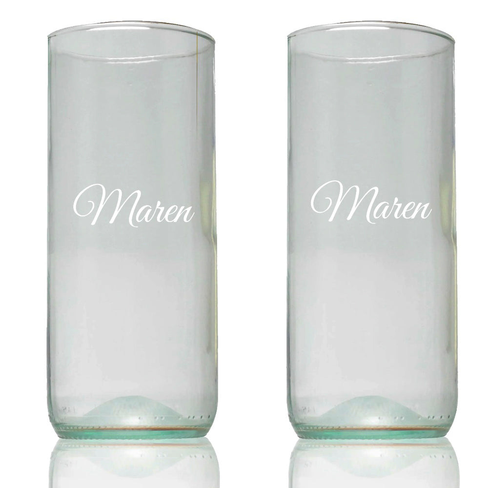 2 pack of 20 oz Clear Glasses: 7