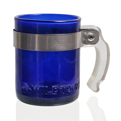 12oz cobalt acrylic handle coffee mugs: Name or phrase