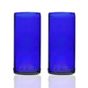 2 pack of 20 oz Cobalt Glasses: 7" Tall