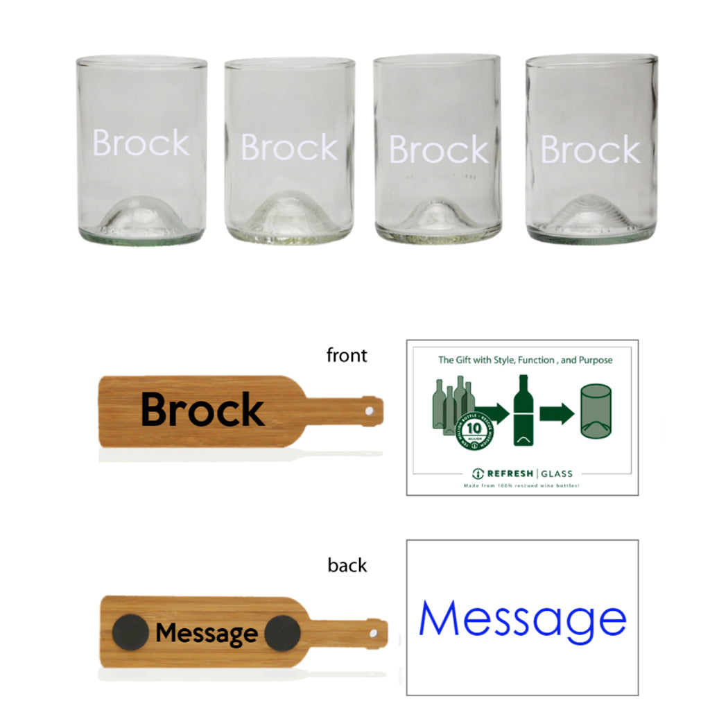 Bourbon 4 Pack Gift Set - Name