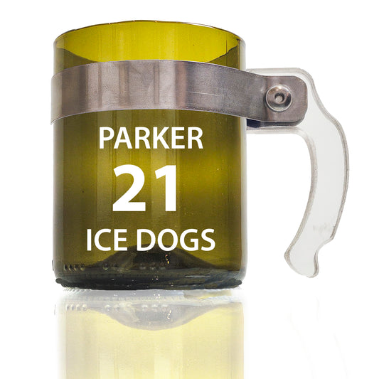 Hockey Themed :: Ice Rink Handle Amber Mug