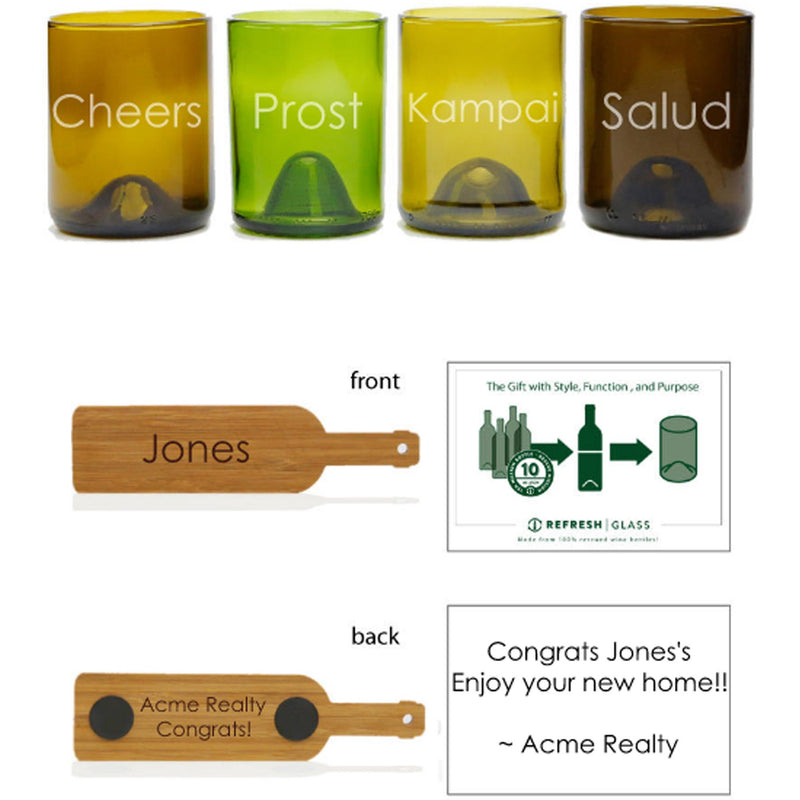 4-Glass Gift Set - Cheers-Refresh Glass